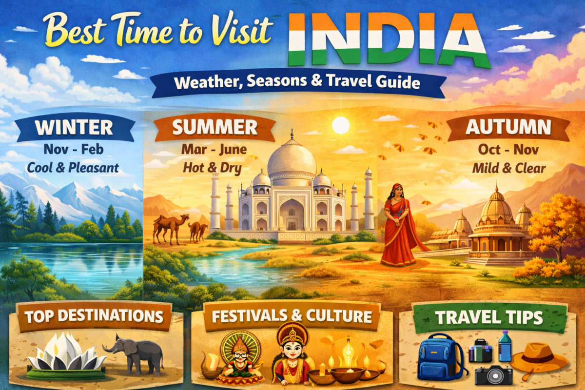 best time to visit india