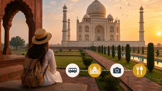 same day Taj Mahal tour from Delhi